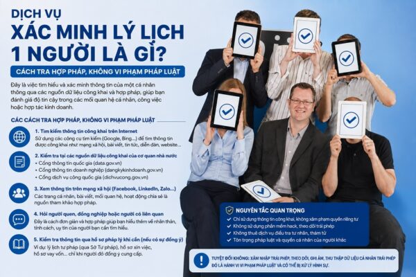 dịch vụ điều tra nhân thân xác minh lý lịch 1 người là gì?
