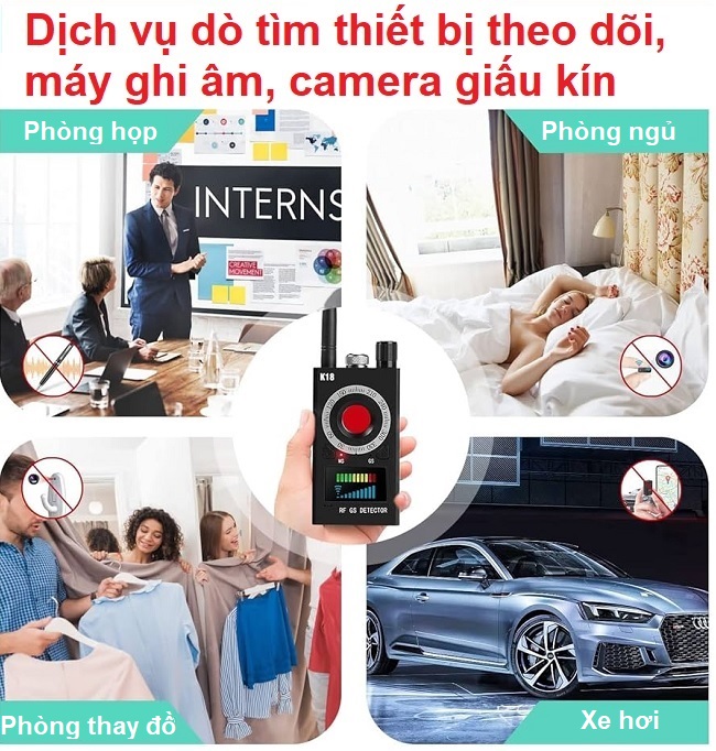 Dịch vụ DÒ thiết bị định vị máy nghe lén Uy Long nhanh rẻ✅