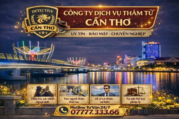dịch vụ thám tử cần thơ - công ty thám tử cần thơ - giá thuê thám tử tại cần thơ - văn phòng thám tử cần thơ